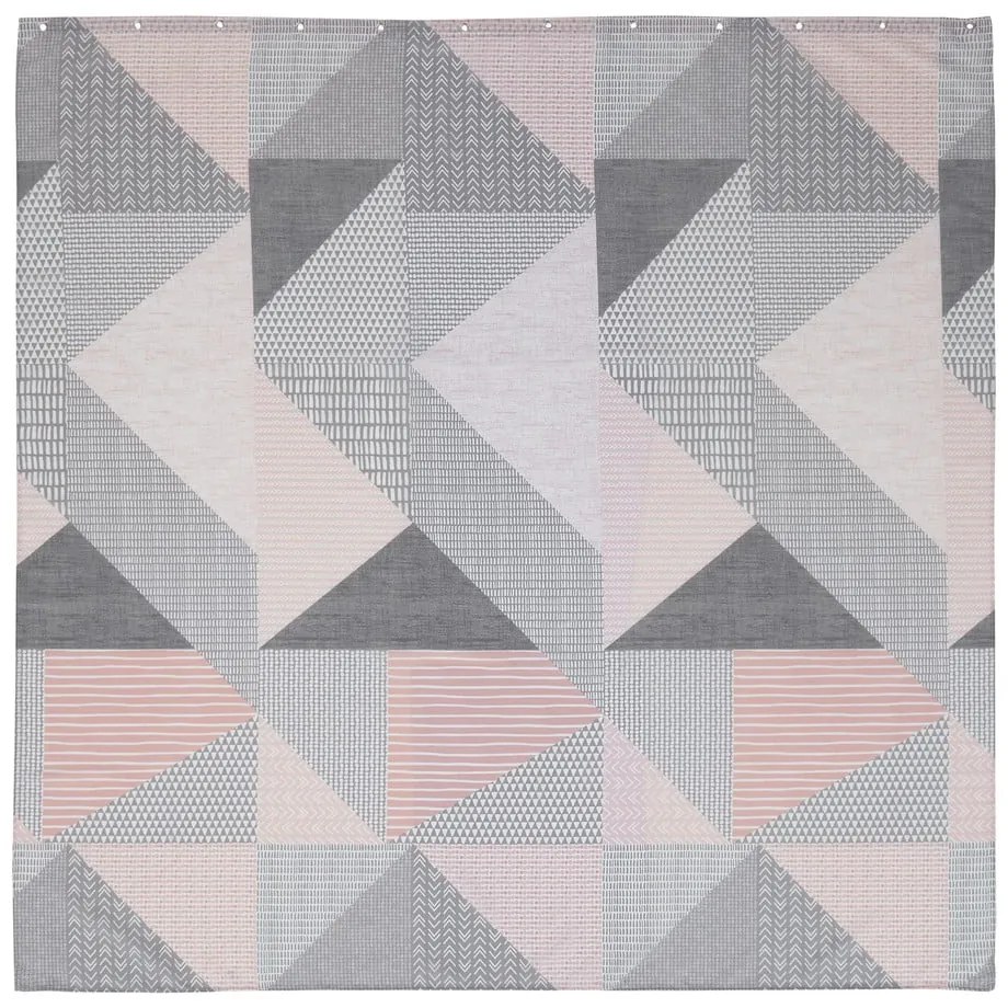 Sprchový záves 180x180 cm Larsson Geo - Catherine Lansfield