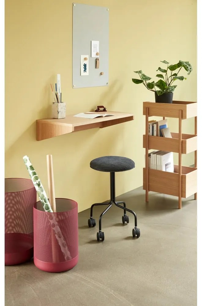 Konzolový stolík z dubového dreva v prírodnej farbe 34x43 cm Stack – Hübsch