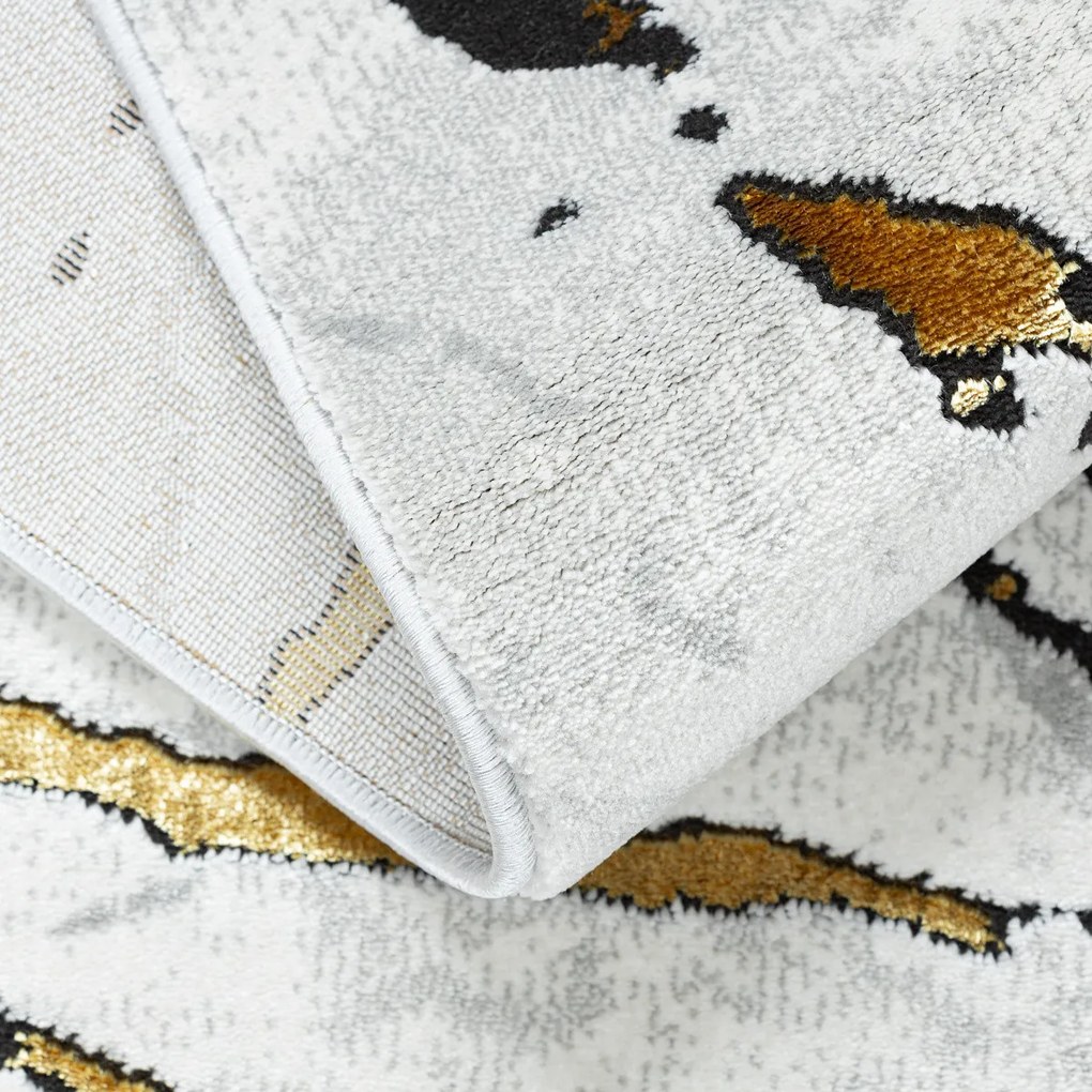 Kusový koberec Allure 1963 white/gold, 140x190, biela, kancelária, Dywany Łuszczów