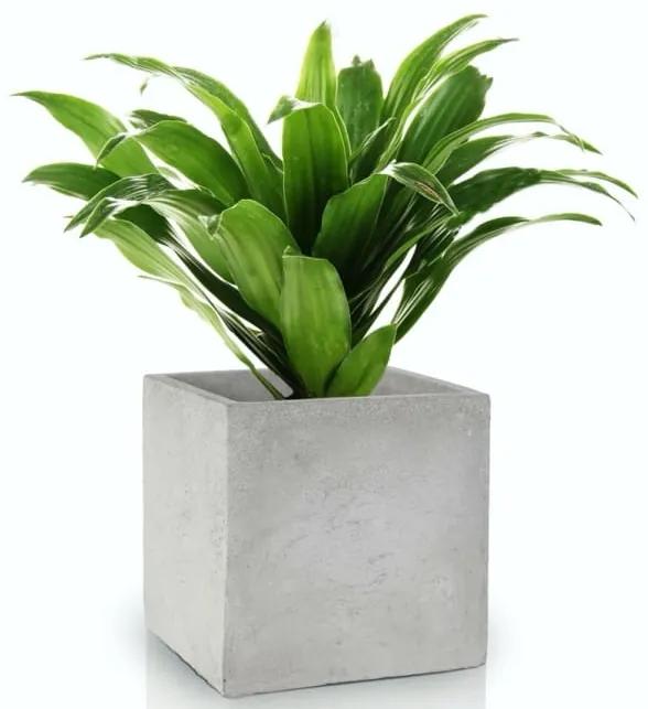 Kvetináč Etno sivý 16x13 cm