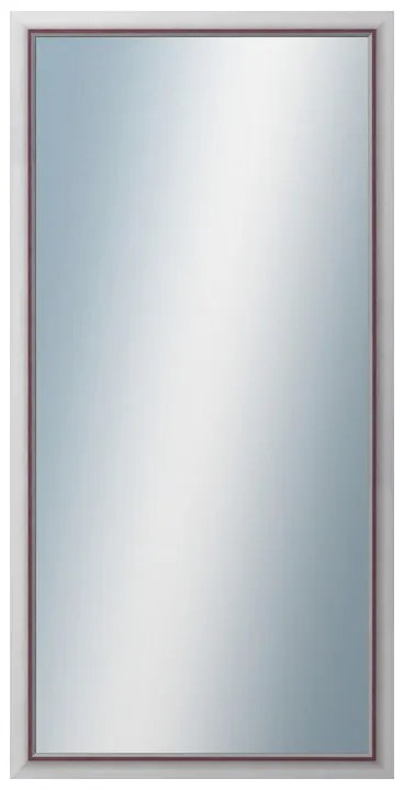 DANTIK - Zrkadlo v rámu, rozmer s rámom 50x100 cm z lišty RIVIERA vínová (3104)
