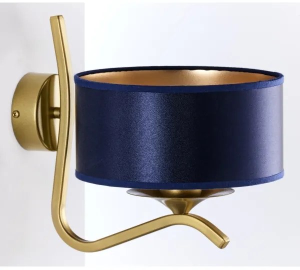 Jupiter 2115 - Nástenné svietidlo KASZMIR 1xE27/15W/230V modré/zlaté