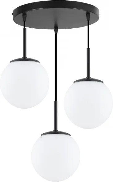 Brilagi - Luster na lanku MILO 3xE27/60W/230V čierny
