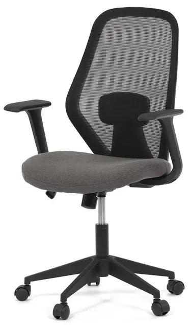 Autronic BONTEC Kancelárska stolička, hojdací mechanizmus, čierna sieťovina, KA-V3149 BK Farba: Zelená