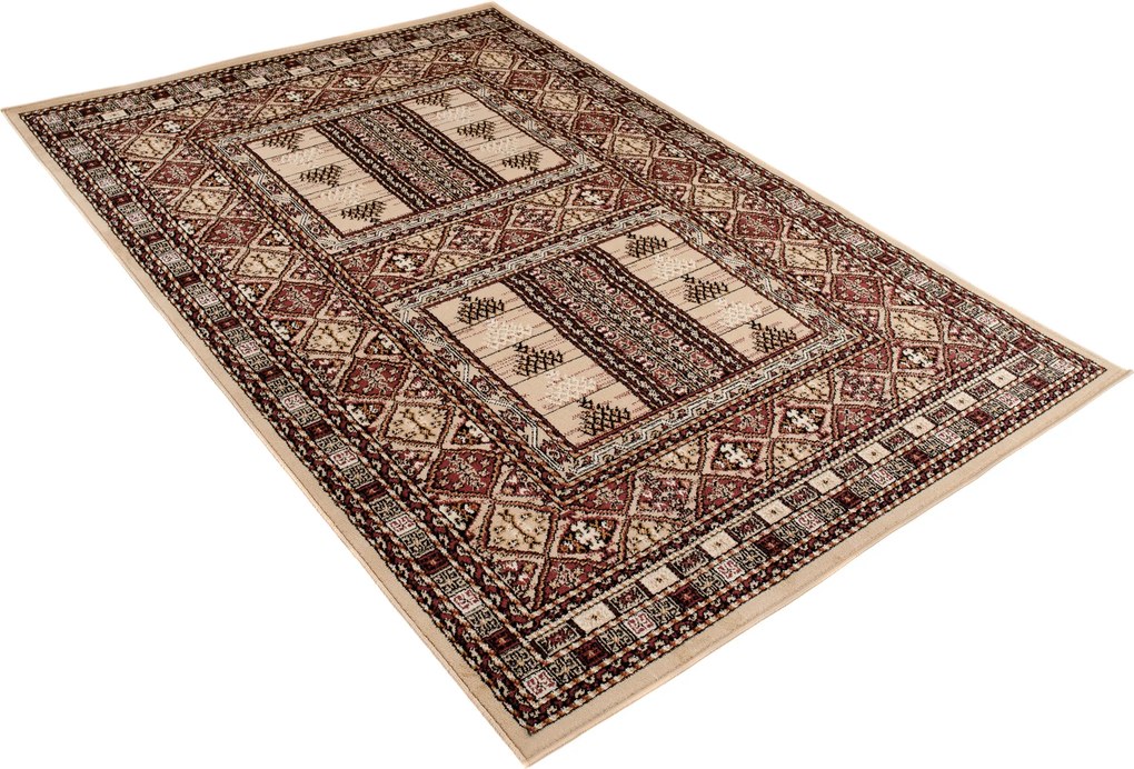 TA Koberec J930A LIGHT BEIGE EUFRAT BGX Béžový (svetlý) Obdĺžnikový Rozmer: 120x170 cm