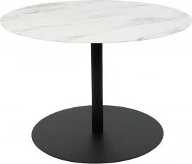 Odkládací stolek ZUIVER SNOW M, marble round Zuiver 2300151
