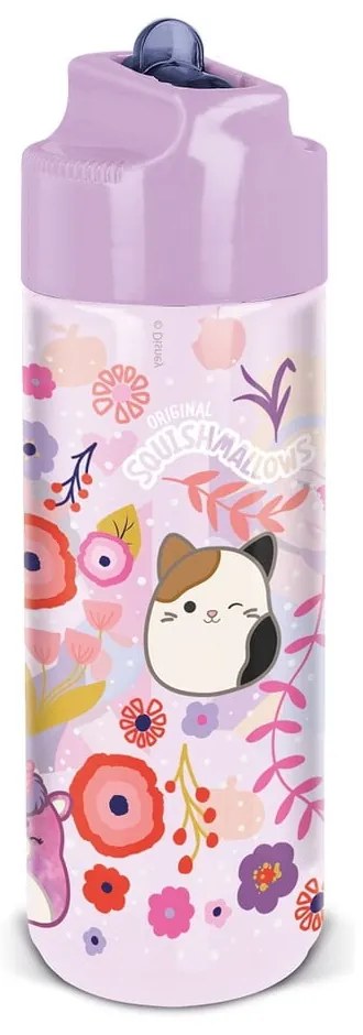 Fialová detská fľaša 540 ml Stor – SQUISHMALLOWS