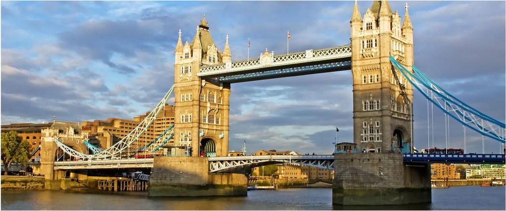 Obraz - Tower Bridge (120x50 cm)