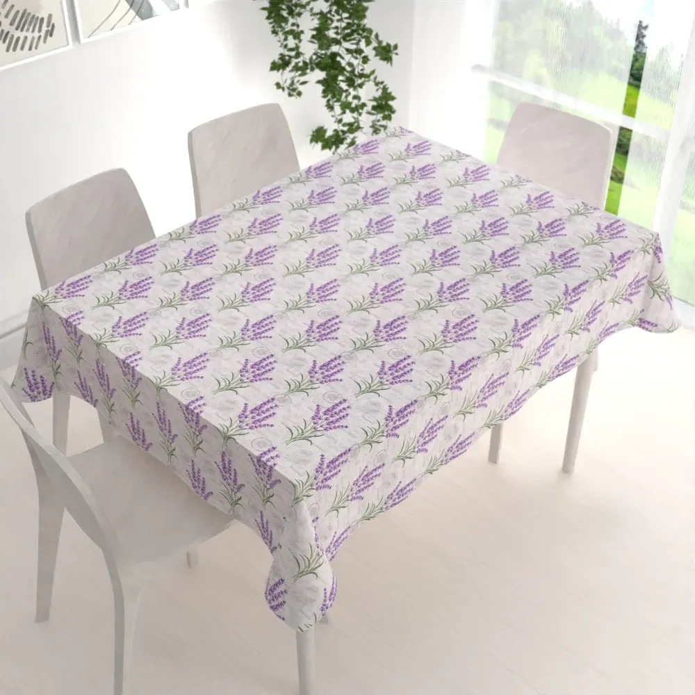 Biante Dekoračný obdĺžnikový obrus PML-033 Provence levandule 80x120 cm