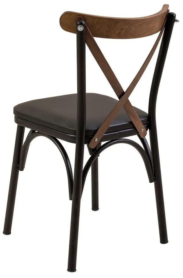 Čierna jedálenská stolička Oliver Sandalyer – Kalune Design