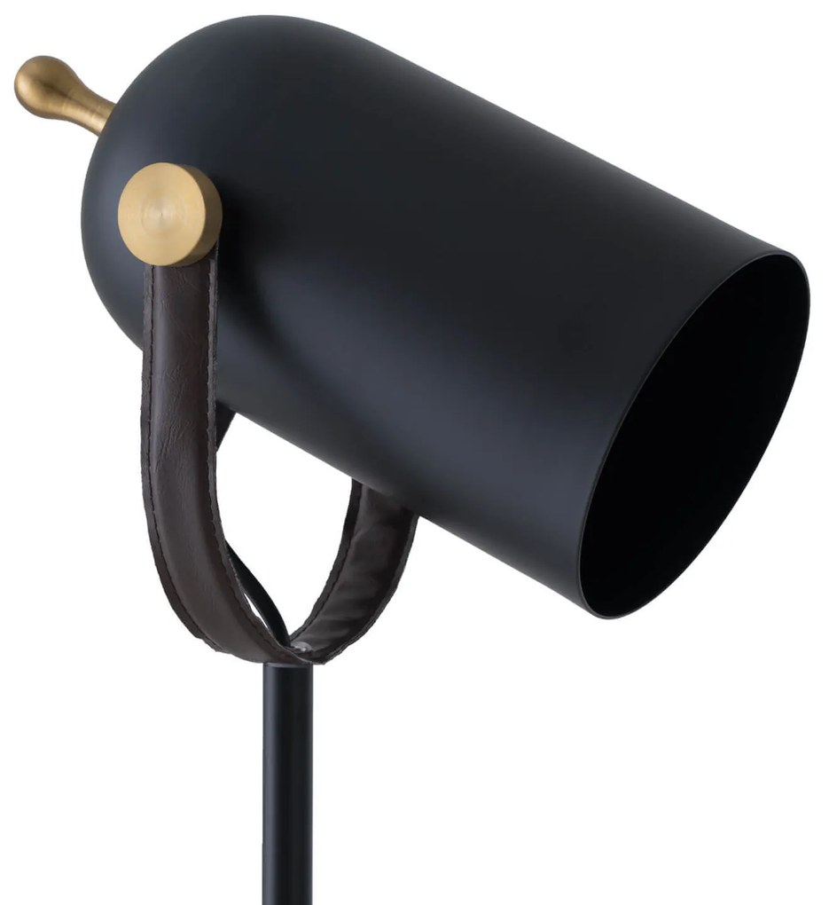 Stojacia lampa acian čierna MUZZA