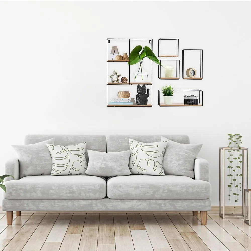Dekorstudio Sada 5 políc Loft Industrial CFZL-TSF012