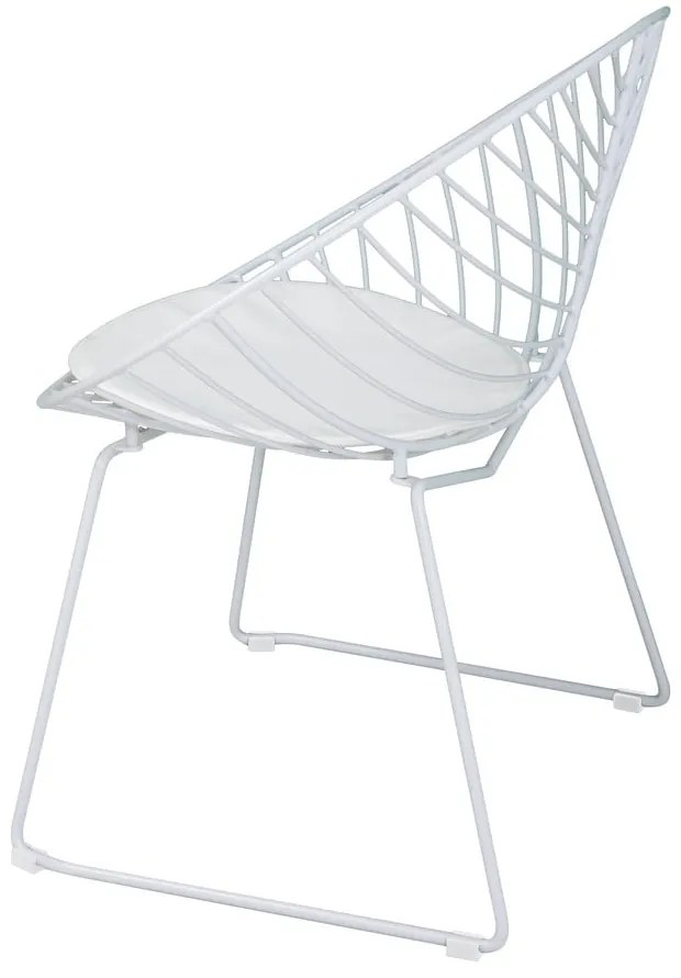 Súprava 2 bielych záhradných stoličiek Bonami Selection Coco