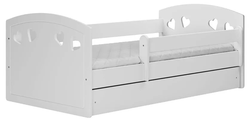 Ourbaby 23867-0 Julie posteľ + úložný priestor 180x80 cm biela