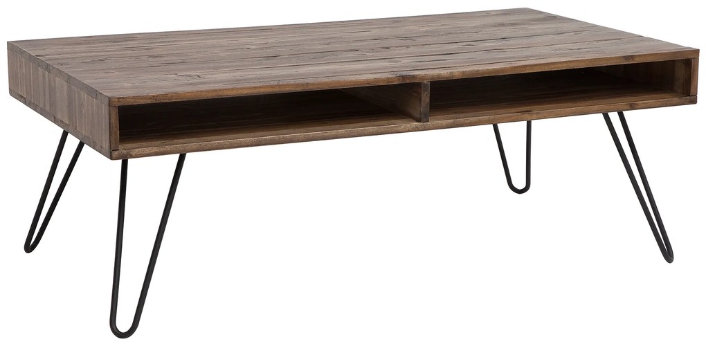 Konferenčný stolík Scorpion 110cm sivá akácia