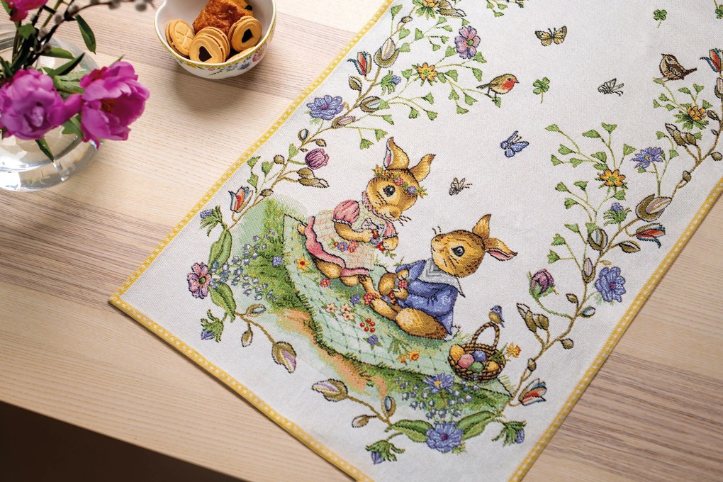 Behúň Spring Fantasy Picnic 49 x 143 cm