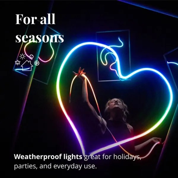 Twinkly TWFL200STW-WEU - LED RGB Stmievateľný pásik FLEX 200xLED 2 m Wi-Fi