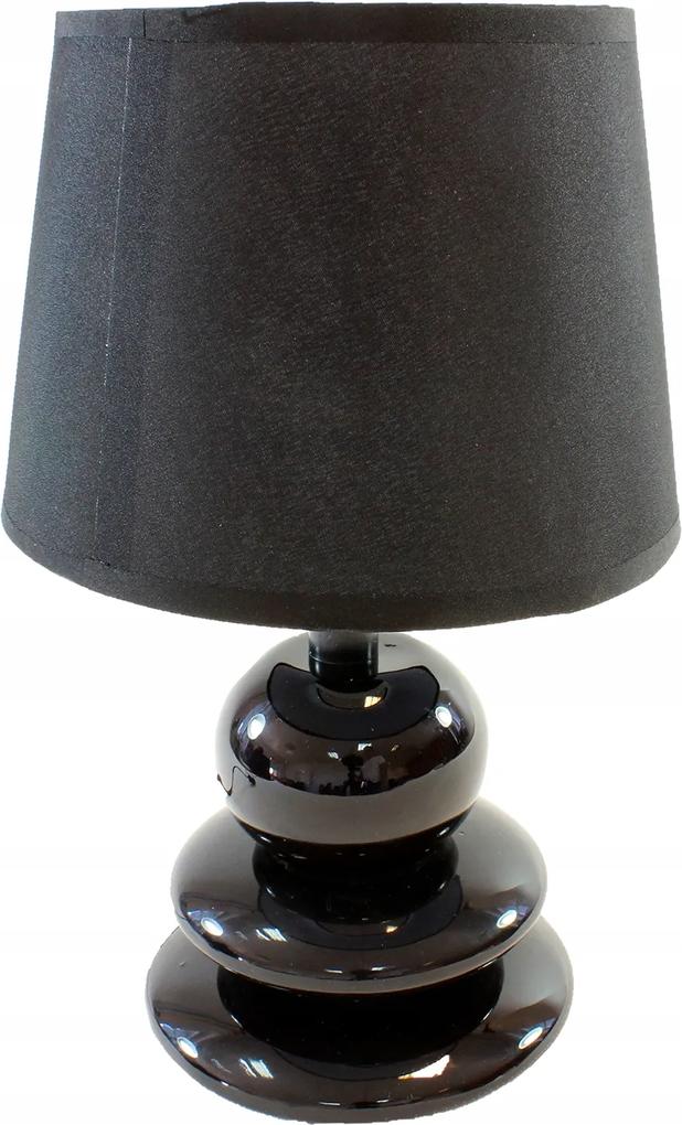 APT Nočná lampička 60W, čierna, ZD71A