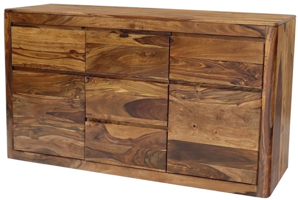furniture-nabytek.cz - Komoda s hlbokými zásuvkami z dreva palisander 160x90x45