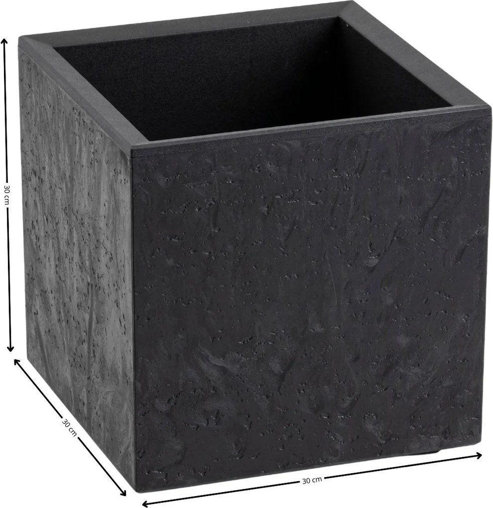 Květináč na kolečkách BETONIQUE 30x30 cm beton - výber z 8 prevedení