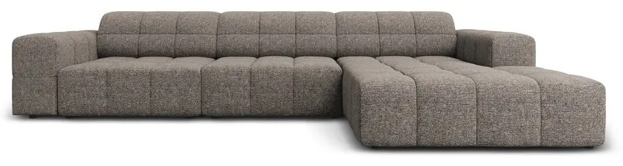 Tmavosivá rohová pohovka (pravý roh) Chicago – Cosmopolitan Design