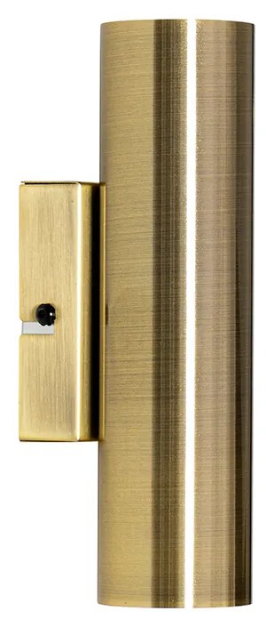 Moderná nástenná lampa bronzová 2-svetlo - Jeana