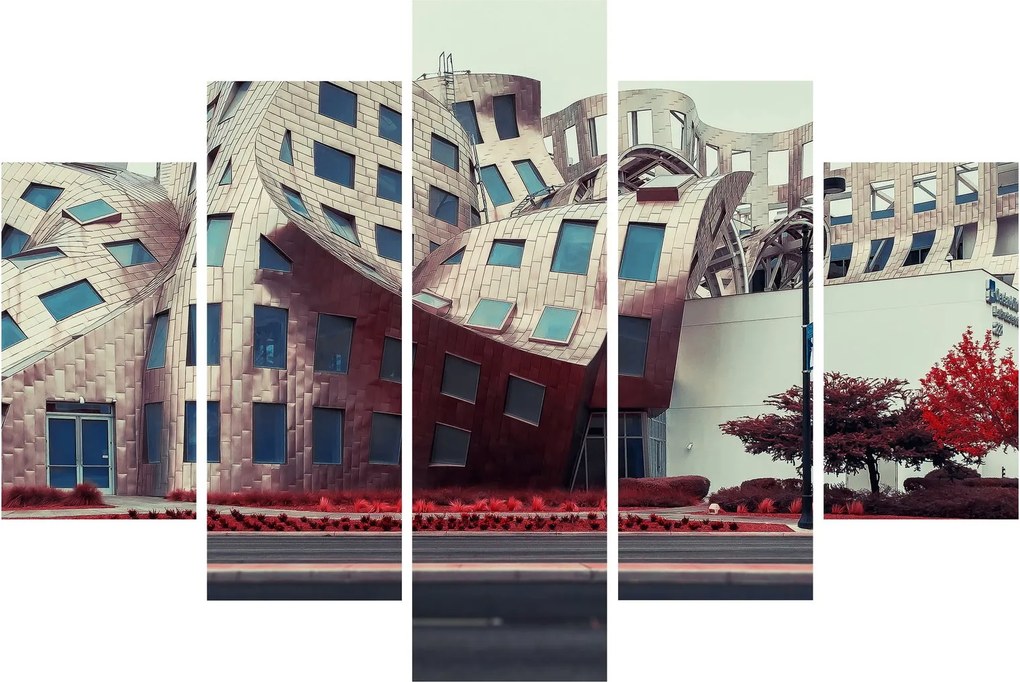 Obraz - architektonická stavba (150x105 cm)
