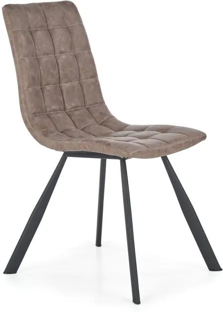 Jedálenská stolička K280 hnedá Halmar