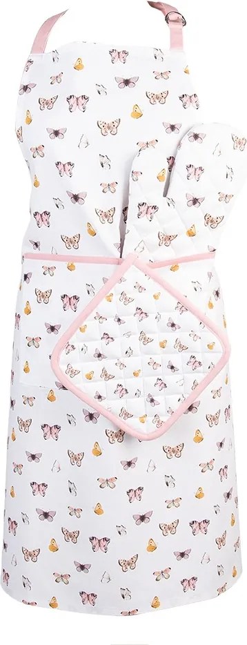 Balvnená chňapka rukavice s motýlikmi Butterfly Paradise - 18*30 cm