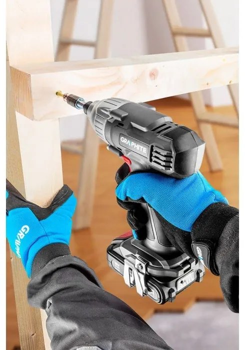 Aku vŕtačka Energy + 18V, Li-Ion, 58G012 GRAPHITE
