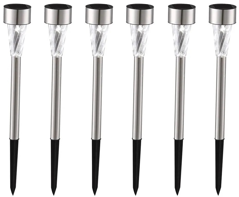 Globo 3386-6 - SADA 6x LED Solárna lampa LED/1,2V IP44