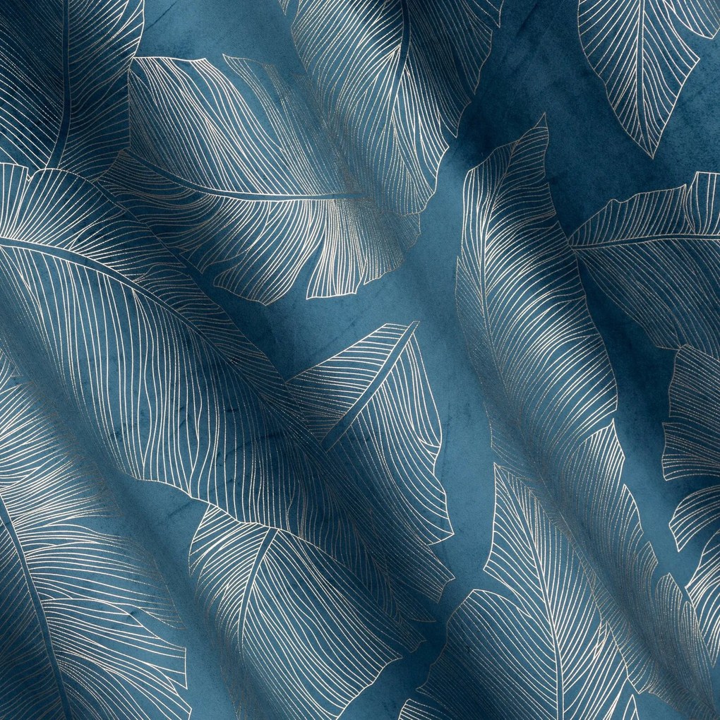 ZATEMŇOVACÍ ZÁVES LIMITED COLLECTION MUSA2 140X250 CM TMAVOMODRÁ