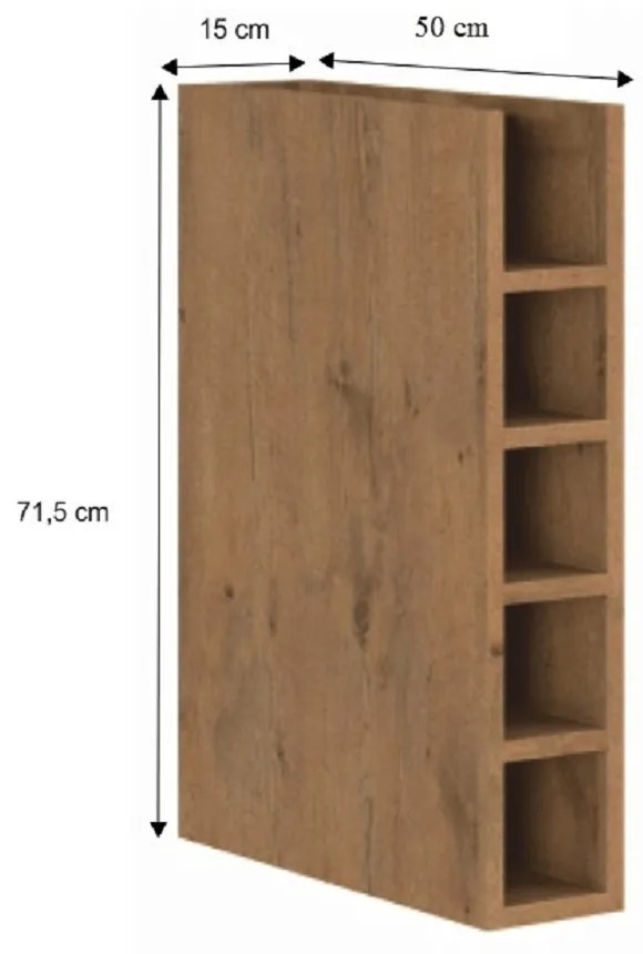 Dolná kuchynská skrinka 15 D OTW BB Velaga (dub lancelot). Vlastná spoľahlivá doprava až k Vám domov. 1015528