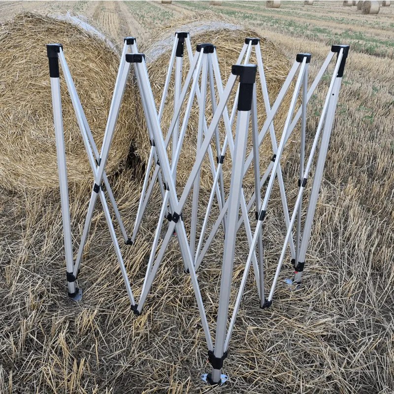 BRIMO Nožnicový stan 3x4,5 m ALU aj pre Motošport - s 3 stenami - Béžová 5