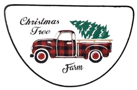 Kúpeľňový koberček ARCO s vianočným vzorom 703928