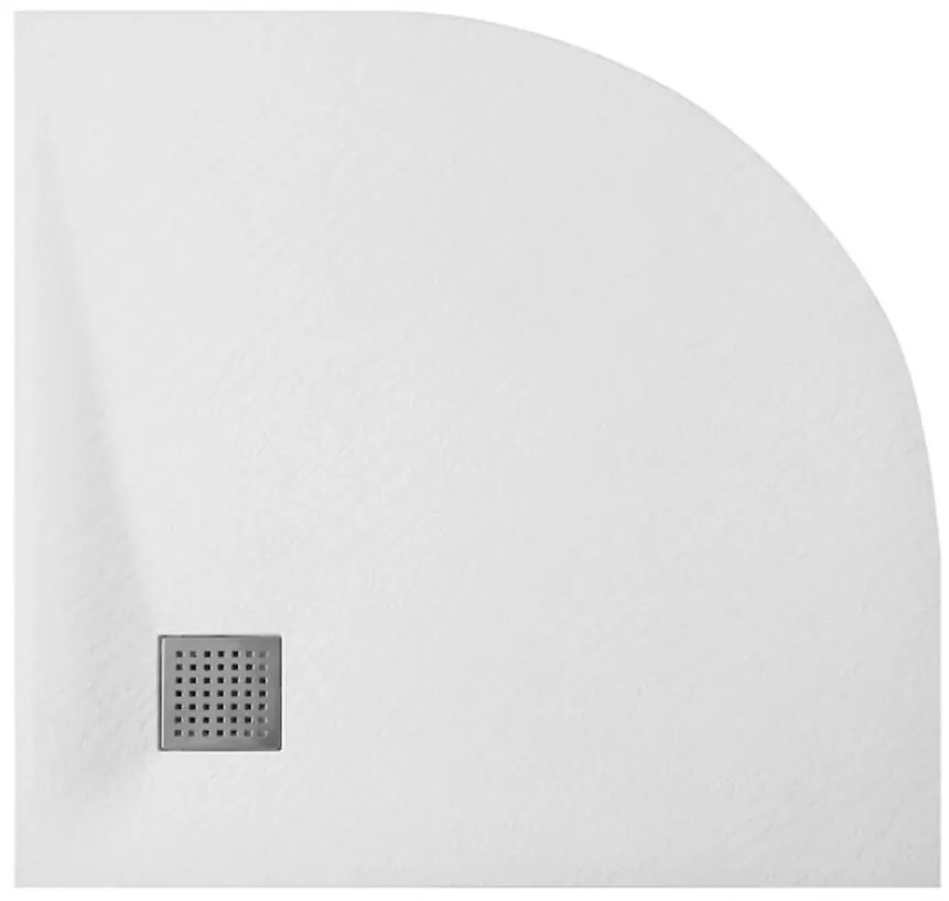 Vanička polokrúhla Vexo 90x90 biela