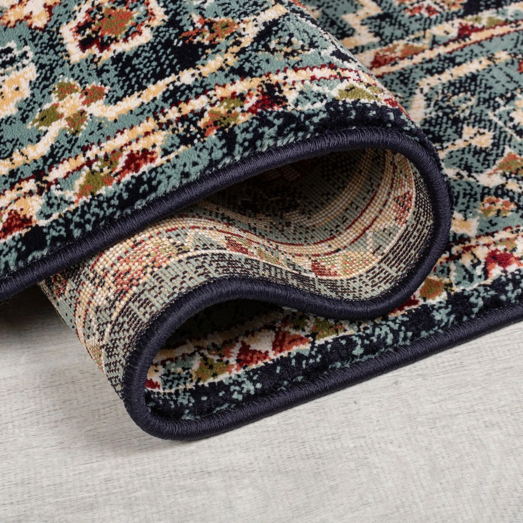 Behúň Sincerity Royale Gillingham Blue, 60x230, viacfarebná, chodba / predsieň, Flair Rugs