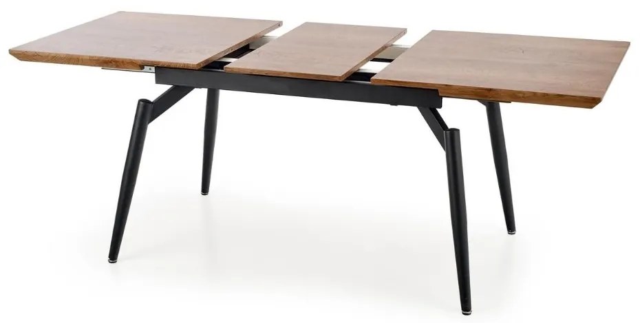 Jedálenský stôl Cambell, dub / čierna