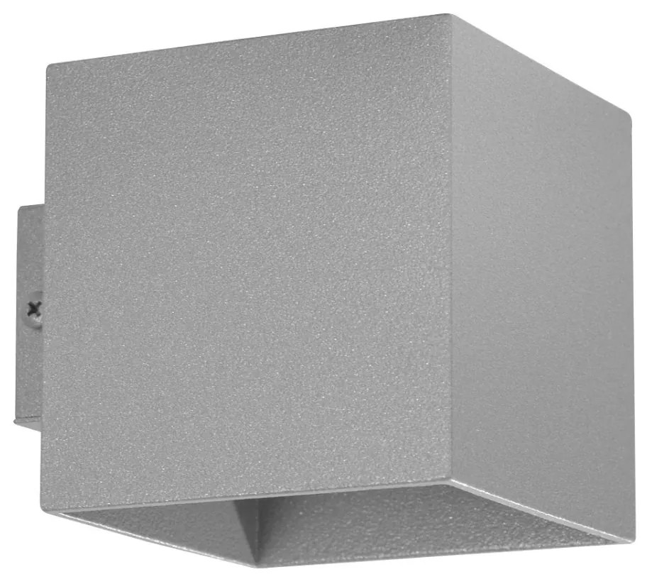 Nástenné svietidlo Cube, 1x kovové tienidlo (výber z 3 farieb)