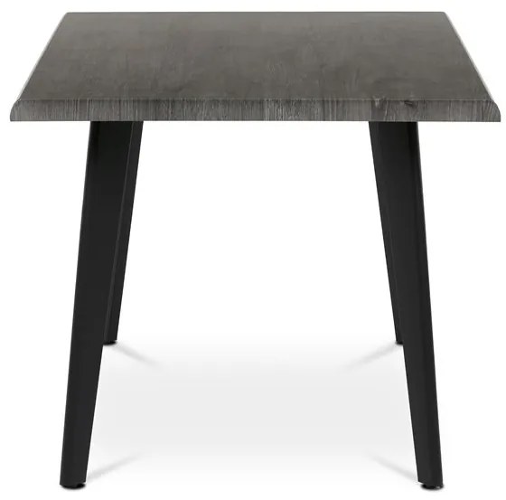Autronic BONTEC Jedálenský stôl 160x90cm, mdf, sivý dub, HT-F4416 GREY Farba: Šedá
