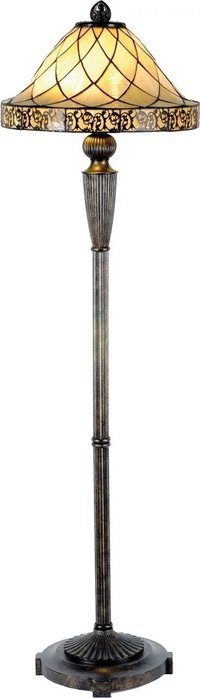 Stojaca lampa Tiffany Filigree - Ø 46 * 168 cm 2x E27 / Max 60W