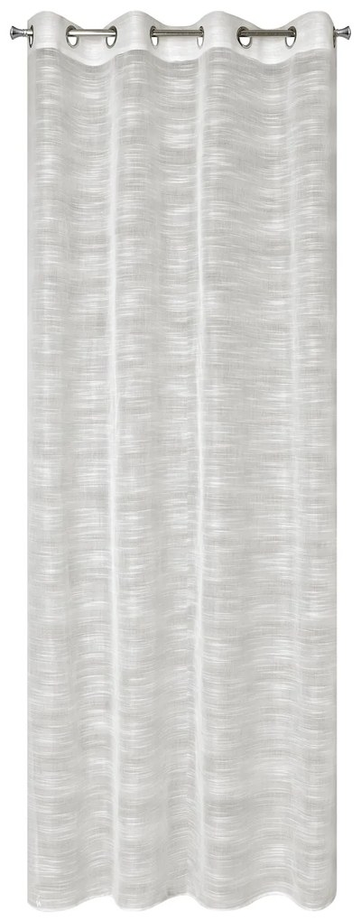 ZÁCLONA NA KRÚŽKOCH ASTERA 140X250 CM KRÉMOVÁ