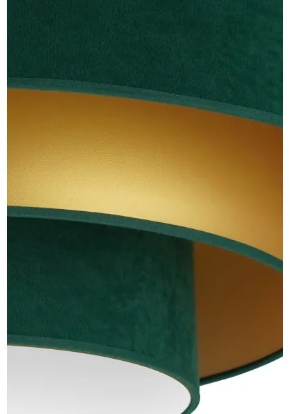 Duolla - LED Stropné svietidlo LUNETA LED/26W/230V pr. 60 cm 4000K zelená/zlatá