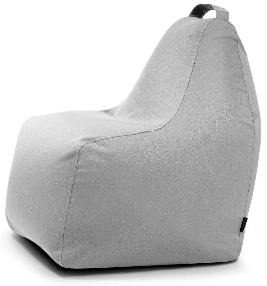 Svetlosivý sedací vak Play Amuse – SLOWDOWN