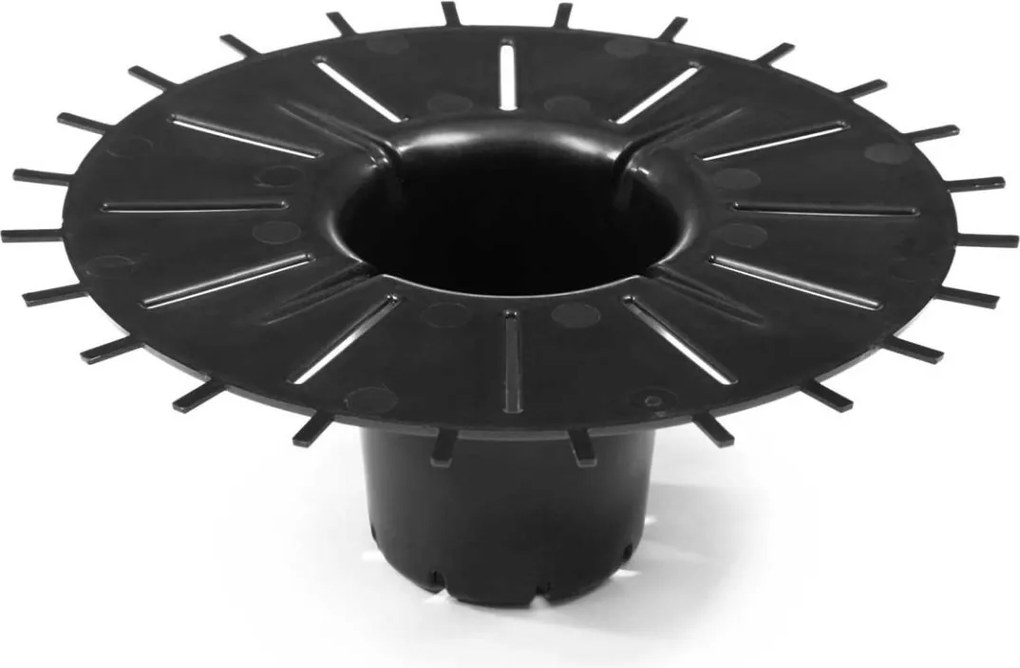 Kvetináč STRIPPED Eco 25x30 cm biely