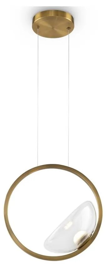 Maytoni MOD327PL-L5BS3K - LED Luster na lanku LUNARE LED/5W/230V zlatá