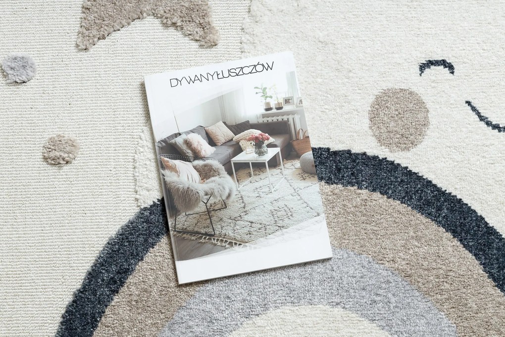 Koberec YOYO EY78 bielo / béžový - Obláčik