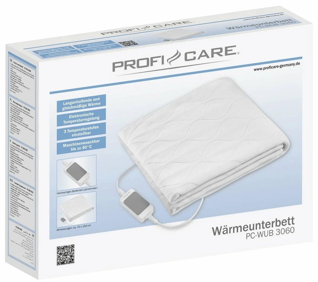 ProfiCare PC-WUB 3060 vyhrievacia deka