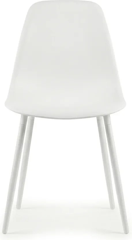 Jedálenská stolička OSAKA plastová, biela