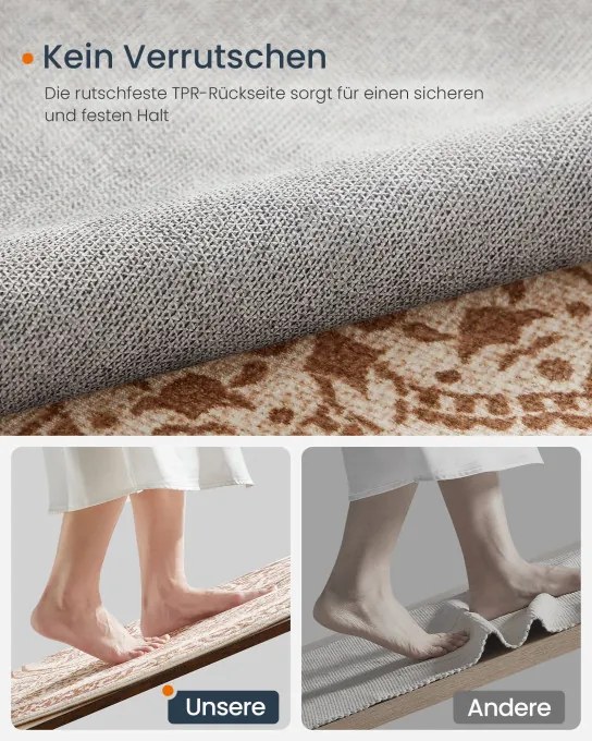 Koberec Boho-Stil béžový kruh
